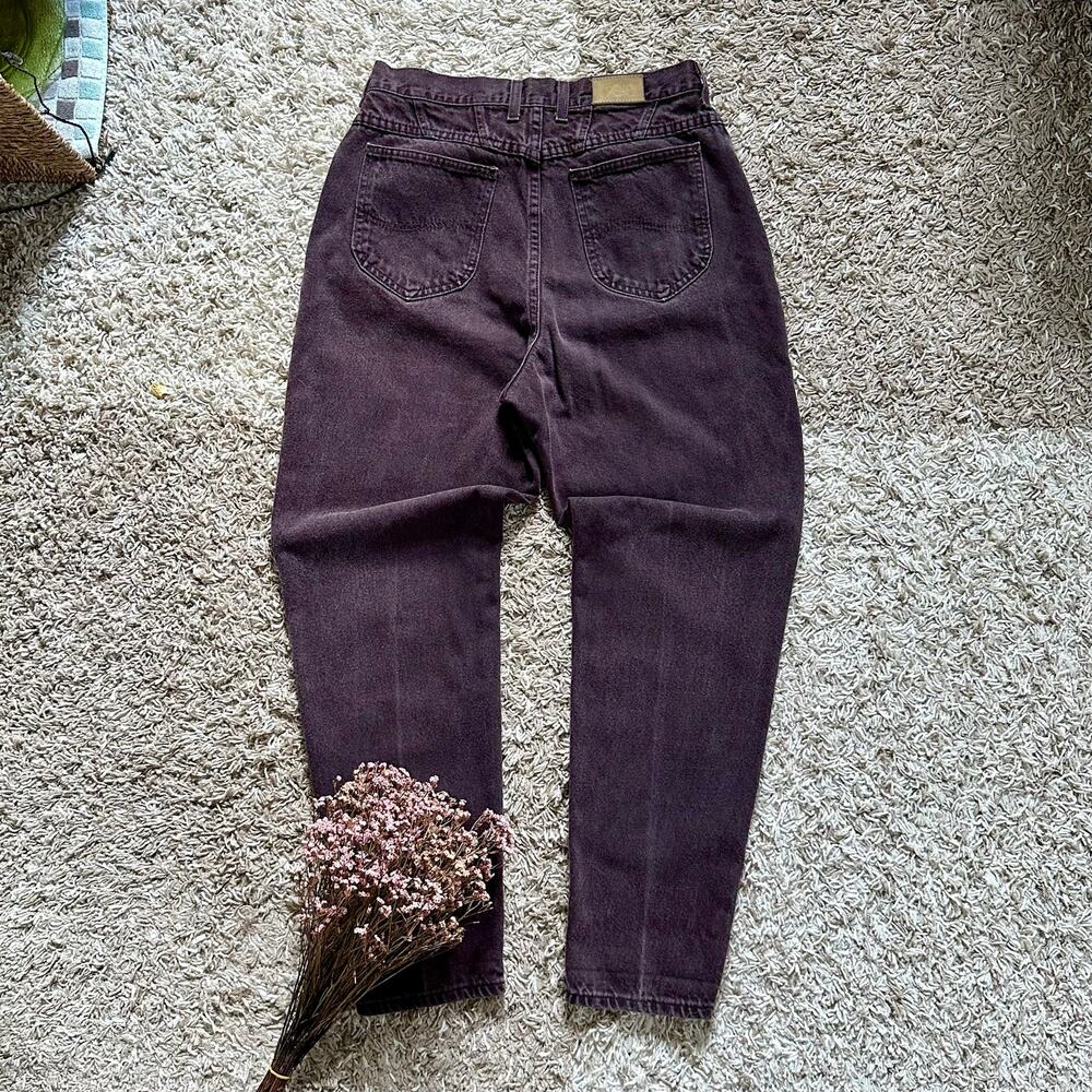Vintage 90s Brown Lee Denim Jeans Mom Made in USA Faded Boyfriend Women’s Siz 16